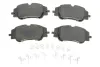 Колодки гальмівні (передні) Citroen C4 20-/Peugeot 208/2008 19-/Fiat 600e 23- Metelli 22-1350-0 (фото 1)