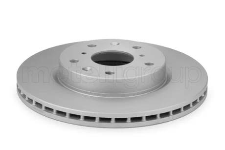 Диск гальмівний (передній) Fiat Sedici 06-14/Suzuki SX4 06-/Peugeot 208 18- (280x22) (з покр.) (вент) Metelli 23-0895C (фото 1)