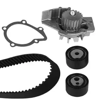 Водяний насос + комплект ременя 1.9D/2.0D CITROEN C5/PEUGEOT 206/BOXER Metelli 30-0747-1