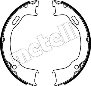 Колодки ручника Metelli 53-0364