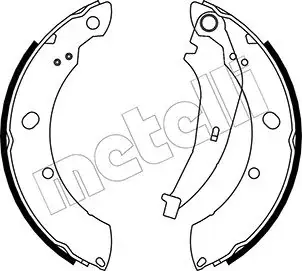 Тормозные колодки Metelli 53-0481