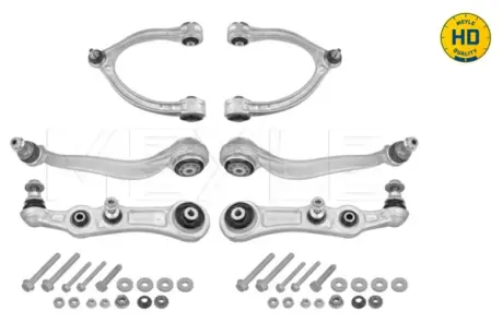 Комплект важелів підвіски (передньої) MB C-class (W205) 13-21/E-class (W213) 16-23 (Airmatic DC) MEYLE 016 050 0231/HD (фото 1)