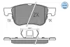 Колодки гальмівні (передні) Ford Focus/Kuga 1.0-2.0 EcoBoost18-(Ate) MEYLE 025 205 5617 (фото 2)