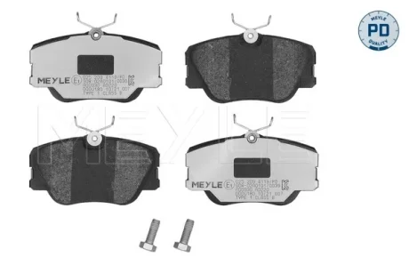 Колодки гальмівні (передні) MB (W124/W201) 84-98 MEYLE 025 209 4119/PD