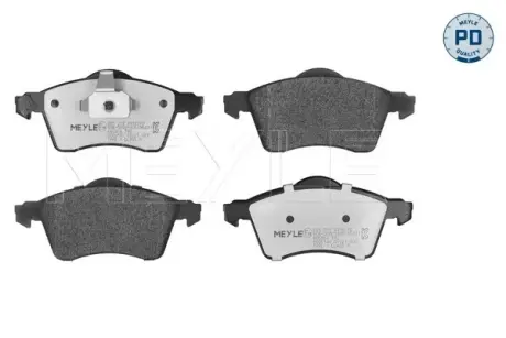 Колодки гальмівні (передні) VW T4 90-03 R15 (без датчиків) MEYLE 025 218 8319/PD