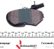 Гальмівні колодки (передн) Audi A4 94-01/VW Passat 96-00 (з датчиком) Meyle 025 219 4519-1/PD (фото 3)