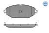 Колодки гальмівні (передні) MB C-class (W205/S205/C205)/E-class (W213/S213/C238) 13- MEYLE 025 220 7619 (фото 3)