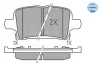 Колодки гальмівні (задні) Chevrolet Cruze 15-/Bolt 16-/Opel Astra K 15- MEYLE 025 221 2917 (фото 2)