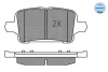 Колодки гальмівні (задні) Chevrolet Cruze 15-/Bolt 16-/Opel Astra K 15- MEYLE 025 221 2917 (фото 3)