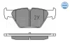 Колодки гальмівні (задні) Subaru Impreza/Outback/Legacy 1.6-3.6 14- (Akebono) MEYLE 025 221 5814 (фото 3)