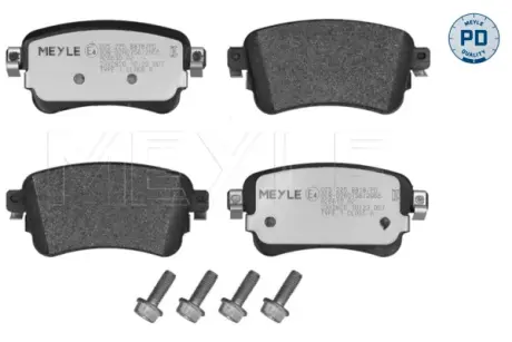 Колодки гальмівні (задні) Citroen Jumpy/Peugeot Expert 16- (TRW) MEYLE 025 225 8818/PD