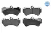 Колодки гальмівні (передні) Porsche Cayenne/VW Touareg 02-10 (Brembo) (190.2.x99.1x16.1) MEYLE 025 236 9217 (фото 1)