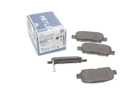 Гальмівні колодки MEYLE 025 238 7114/W