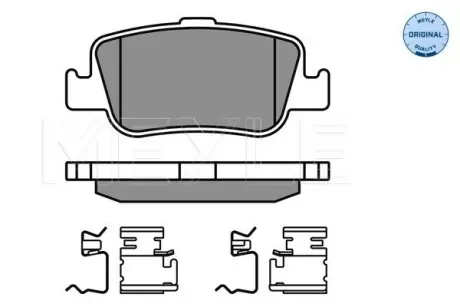 Тормозные колодки MEYLE 025 246 6415/W