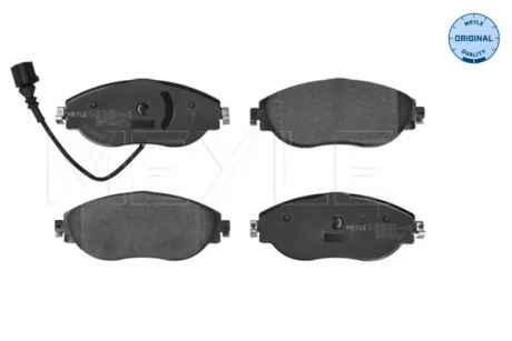 Колодки гальмівні (передні) Audi A3/Skoda Octavia III/VW Passat/Golf 13- (TRW) (з датчиком) MEYLE 025 247 3820
