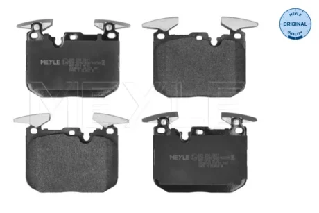 Колодки гальмівні (передні) BMW 1 (F20/F21)/2 (F22/F44-F46/F87)/3 (F30/F31/F34/F80)/4 (F32/F36) 11- MEYLE 025 250 2817
