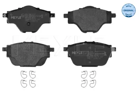 Колодки гальмівні (задні) Citroen C4/Peugeot 308 13-/3008/5008 16-/508 18- MEYLE 025 258 2717