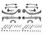 Комплект важелів підвіски (передньої) Audi A4 94-00/A6 97-05/VW Passat B5 00-05 (тонкий палец d=16mm/повний) MEYLE 116 050 0087/HD (фото 2)