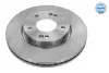 Диск гальмівний (передній) Hyundai i30 07-/ Kia Cee\&#039;d/ Soul 06- (280x26) MEYLE 28-15 521 0022 (фото 1)