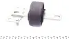 Сайлентблок важеля (заднього/спереду) Ford Galaxy/Mondeo IV/Volvo S60/S80/V70III 06- (L) (продол.) MEYLE 514 710 0014 (фото 5)