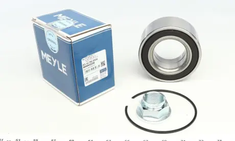 Підшипник маточини (задньої) Land Rover Freelander/Freelander 2 1.8-3.2 98-14 (44x82x37mm/+ABS) MEYLE 53-14 750 0004