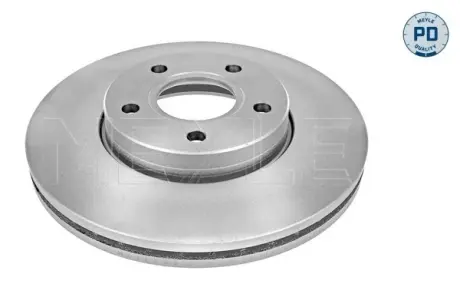 Диск гальмівний (передній) Ford C-max/Focus/Volvo C30/C70/S40/V50 04- (278x25) MEYLE 583 521 5026/PD