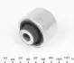 Сайлентблок важеля (заднього) Opel Signum/ Vectra C 1.8-3.2 V6 CDTI 02- (12x45x52) MEYLE 614 042 0005 (фото 3)