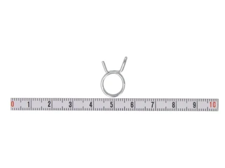 (EN) Spring clamp 52-02016080 40шт, ширина 6,3 мм, максимальний діаметр 11,6мм, діаметр 11-11,6 мм, матеріал: пружинна сталь, вид сталі: W1 MIKALOR ODM0201608040SZT