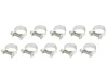 (EN) Screw band 52-03010616 комплектація 10шт, ширина 10 мм, максимальний діаметр 20мм, діаметр 18-20 мм, матеріал: гальванізований / (en) soft steel, вид сталі: W1 MIKALOR OSM0301061610SZT (фото 1)