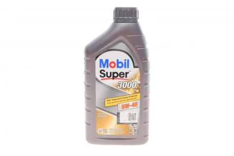 Моторна олива Mobil Super 3000 X1 5W-40, 1л MOBIL 152567