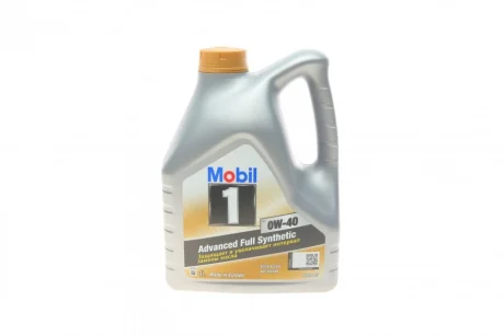 Моторна олива Mobil 1 FS 0W-40, 4л MOBIL 153692