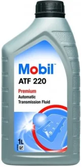1л ATF 220 масло трансміс. для акпп, гідросистеми Dexron II, Allison C-4, MB-Approval 236.7, MAN 339 TYPE V-1/Z-1, VOITH TURBO H55.633539 (G607), ZF TE-ML-04D/11A/14A,Caterpillar TO-2, Ford ESR-M2C163-A, GM Type A Suffix A MOBIL MOBIL1006