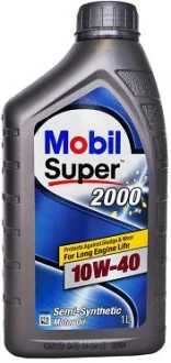 1л Super 2000 10W-40 напівсинтетика ACEA A3/B3, MB-Approval 229.1, VW501 01/505 00 MOBIL MOBIL4144