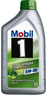 1л ESP 5W-30 синтетика ACEA C2, C3, API SM/CF, BMW Longlife-04, MB-Approval 229.31/229.51, VW504 00/507 00, Chrysler MS-11106, Peugeot/Citroen B71 2290/B71 2297 MOBIL MOBIL9252