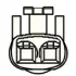 Датчик ABS MOBILETRON ABKR035 (фото 2)