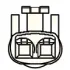 Датчик ABS MOBILETRON ABKR089 (фото 2)