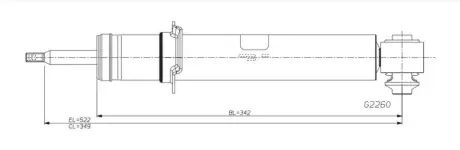 Амортизатор MONROE G2260