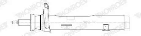 Фото - амортизатор газомасляний MONROE G8641 Амортизатор газомасляний MONROE G8641