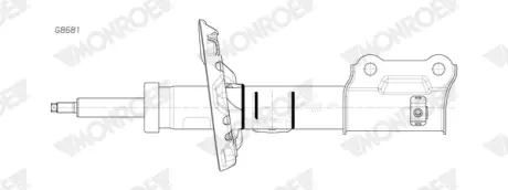 Амортизатор MONROE G8681