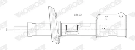 Амортизатор MONROE G8693