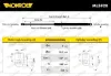 RENAULT газовий амортизатор багажника MEGANE II 03- MONROE ML5828 (фото 8)