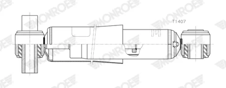 Амортизатор передній лівий/правий Monroe T1407