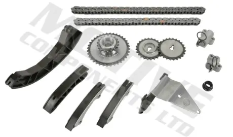 Комплект ГРМ (ланцюг + шестерня) HYUNDAI ACCENT III, ACCENT IV, ELANTRA IV, ELANTRA V, GETZ, I10 I, I20 I, I20 II, I30, I40 I, I40 I CW, IX20, IX35, MATRIX, TUCSON KIA CARENS III 1.1D-1.7D 10.01- MOTIVE TCK45