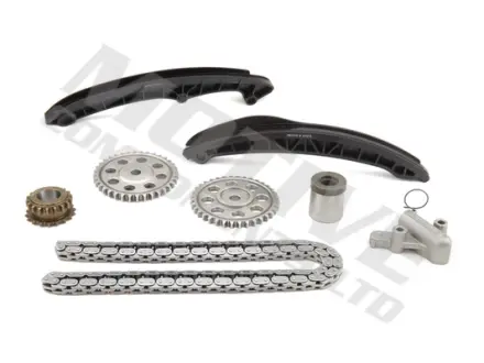 Комплект ГРМ (ланцюг + шестерня) AUDI A1, A3 SEAT ALHAMBRA, ALTEA, ALTEA XL, CORDOBA, IBIZA III, IBIZA IV, IBIZA IV SC, IBIZA IV ST, LEON, TOLEDO IV SKODA FABIA II 1.2LPG-1.6LPG 02.02-07.18 MOTIVE TCK82