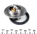 Термостат Audi 100 2.2/VW Golf/Bora 2.0TDI 04- MOTORAD 200-88K (фото 2)