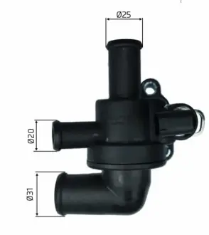 Термостат Smart (450/451) 0.8CDI (OM660) 99- (91°C) MOTORAD 547-91K