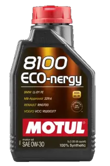 Олива моторна 8100 Eco-nergy 0W-30 1л MOTUL 102793