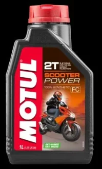Олива моторна Scooter Power 2T 1л Motul 105881