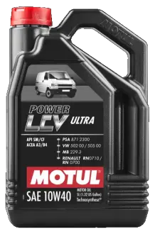 Олива моторна Power LCV Ultra 10W-40 5л MOTUL 106156