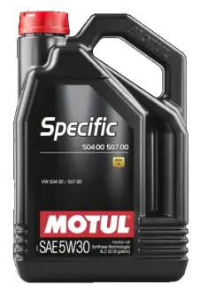 (замінений на арт. 106377) 5л Specific 504 00 507 00 5W-30 Олива синтетична C3, VW 504.00, VW 507.00 MOTUL 106375